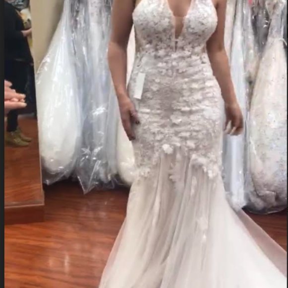 ENZOANI ELYSEE EMELIE WEDDING DRESS - Picture 6 of 6